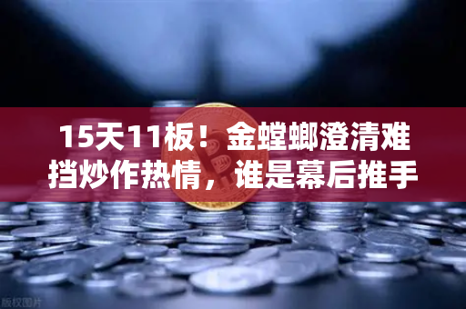 15天11板！金螳螂澄清难挡炒作热情，谁是幕后推手？游资手法解析