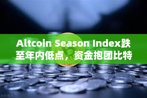 Altcoin Season Index跌至年内低点，资金抱团比特币现货，山寨币何去何从？