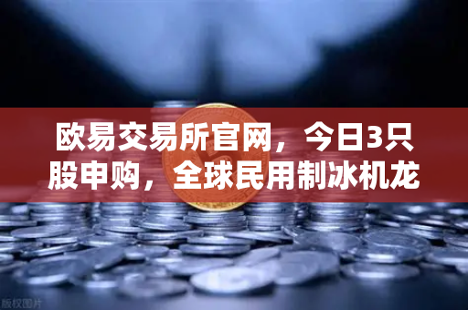 欧易交易所官网，今日3只股申购，全球民用制冰机龙头领衔，新股炒作逻辑深度解析