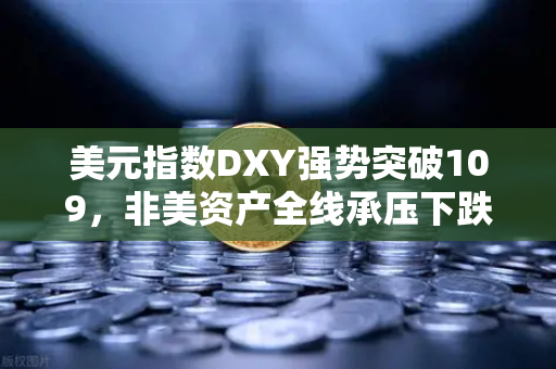 美元指数DXY强势突破109，非美资产全线承压下跌，欧易交易所官网深度解析与市场展望