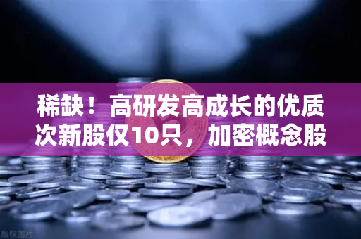 稀缺！高研发高成长的优质次新股仅10只，加密概念股名单出炉