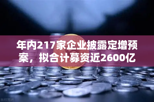 年内217家企业披露定增预案，拟合计募资近2600亿，市场流动性压力测试