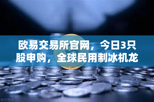 欧易交易所官网，今日3只股申购，全球民用制冰机龙头领衔，新股炒作逻辑深度解析