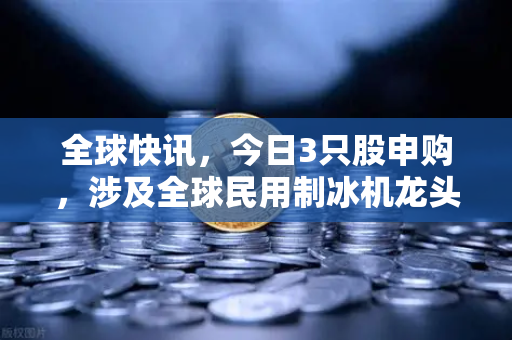 全球快讯，今日3只股申购，涉及全球民用制冰机龙头，欧易交易所官网全面解析