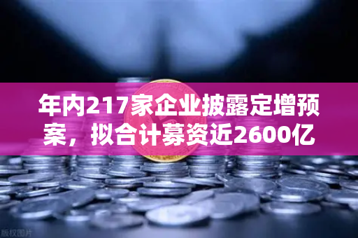 年内217家企业披露定增预案，拟合计募资近2600亿，市场流动性压力测试