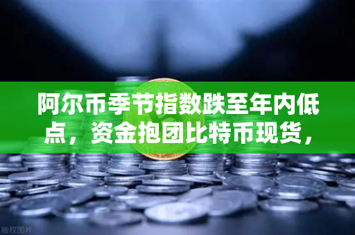 阿尔币季节指数跌至年内低点，资金抱团比特币现货，市场格局在悄然转变？