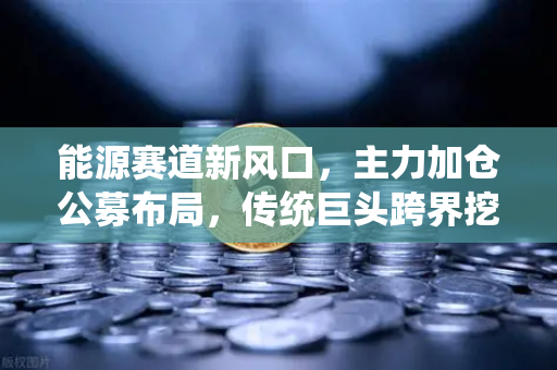 能源赛道新风口，主力加仓公募布局，传统巨头跨界挖矿引爆产业链