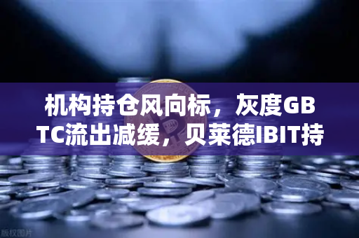 机构持仓风向标，灰度GBTC流出减缓，贝莱德IBIT持续吸金，加密市场迎来新变局
