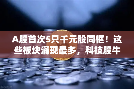 A股首次5只千元股同框！这些板块涌现最多，科技股牛市真的来了？