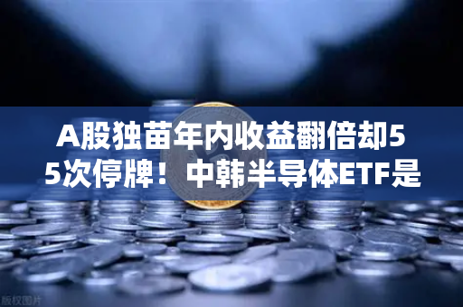 A股独苗年内收益翻倍却55次停牌！中韩半导体ETF是黄金坑还是深渊？