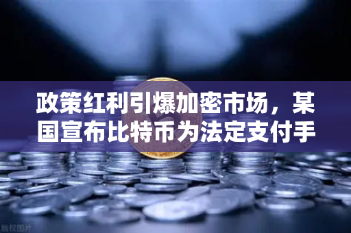 政策红利引爆加密市场，某国宣布比特币为法定支付手段，税收全免