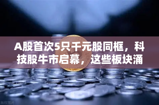 A股首次5只千元股同框，科技股牛市启幕，这些板块涌现最多机会