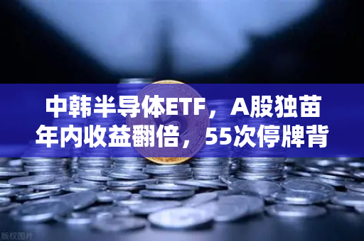 中韩半导体ETF，A股独苗年内收益翻倍，55次停牌背后的机会与风险