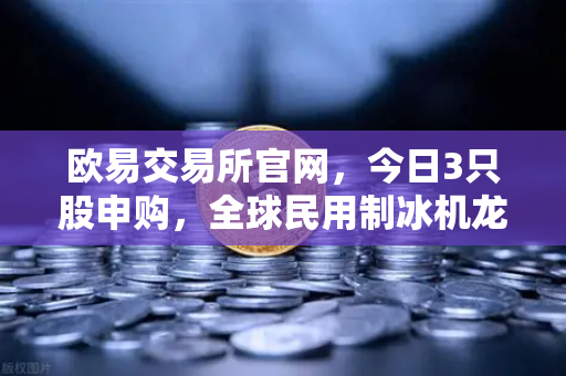 欧易交易所官网，今日3只股申购，全球民用制冰机龙头引关注