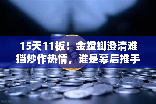 15天11板！金螳螂澄清难挡炒作热情，谁是幕后推手？游资手法解析