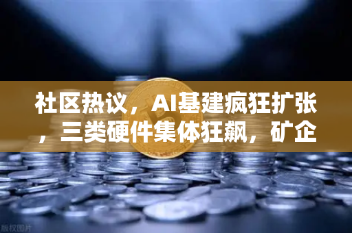社区热议，AI基建疯狂扩张，三类硬件集体狂飙，矿企转型算力租赁？