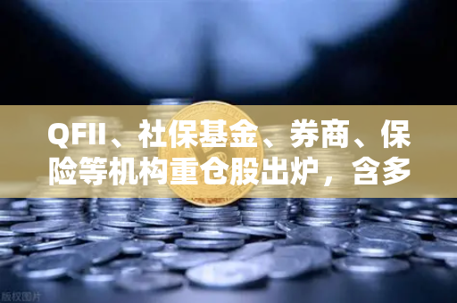QFII、社保基金、券商、保险等机构重仓股出炉，含多家涉币概念股，市场风向如何？