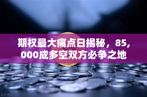 期权最大痛点日揭秘，85,000成多空双方必争之地