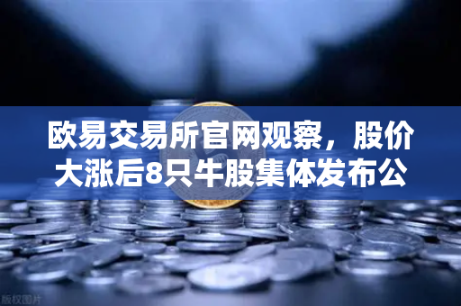 欧易交易所官网观察，股价大涨后8只牛股集体发布公告！减持潮来袭，投资者如何应对？