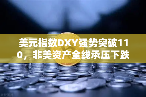 美元指数DXY强势突破110，非美资产全线承压下跌，欧易交易所官网深度解析市场变局